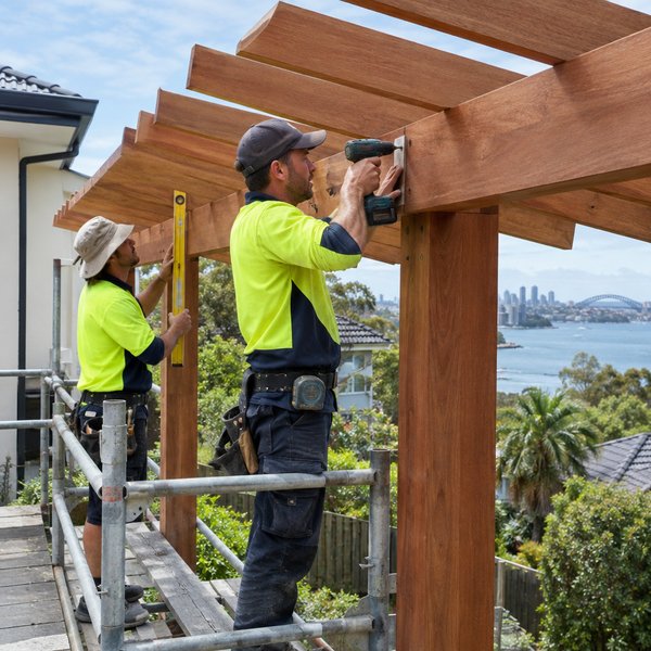 Pergolas & Outdoor Structures - Frame Erection and Roof Installation in Sydney North Shore